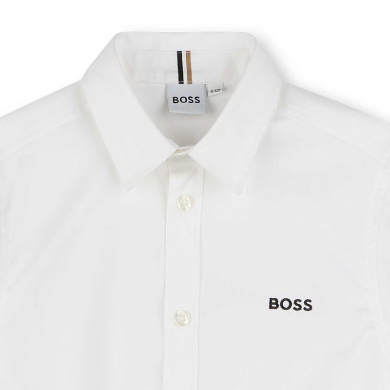 BOSS Long-Sleeved Oxford Shirt 4Y - 10Y image number 2